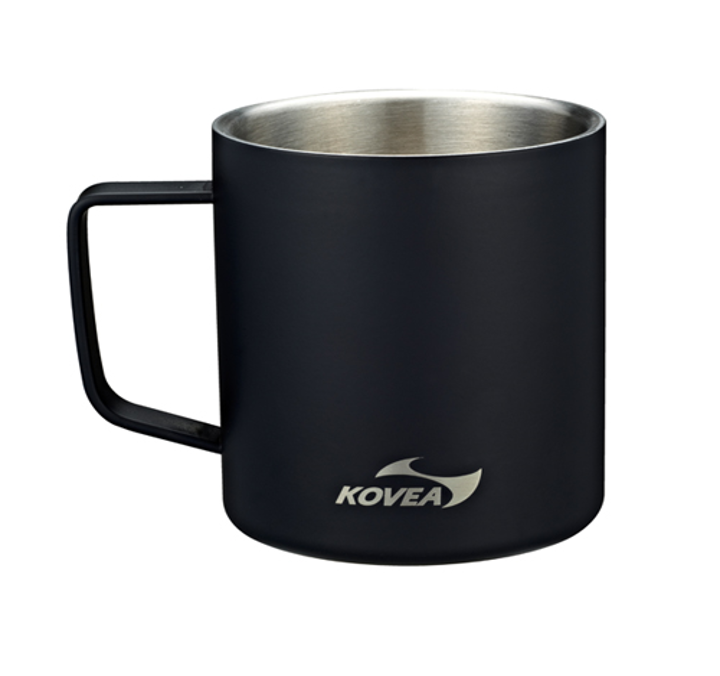 Stainless Double Mug Cup 450