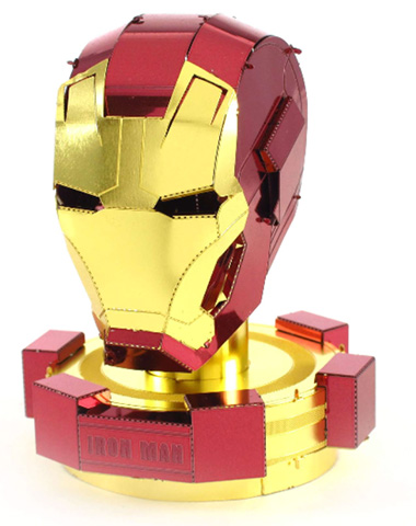 Iron Man (แบบประกอบ) ของแท้ JP - Nano Puzzle Tenyo [โมเดล Marvel]
