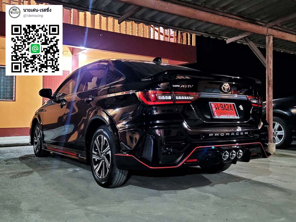 PRORACER VS Toyota Yaris Ativ 4D 2022-On [แบบนี้ซิไม่มีใครเหมือนเรา!]