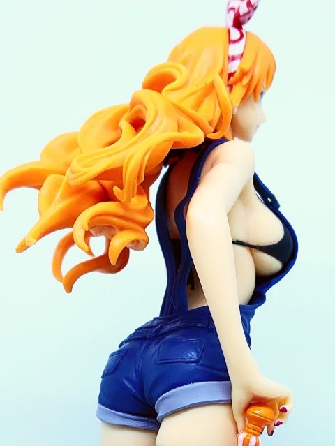 Nami Stampede Special Color ของแท้ JP แมวทอง - Glitter & Glamours Banpresto [โมเดลวันพีช]