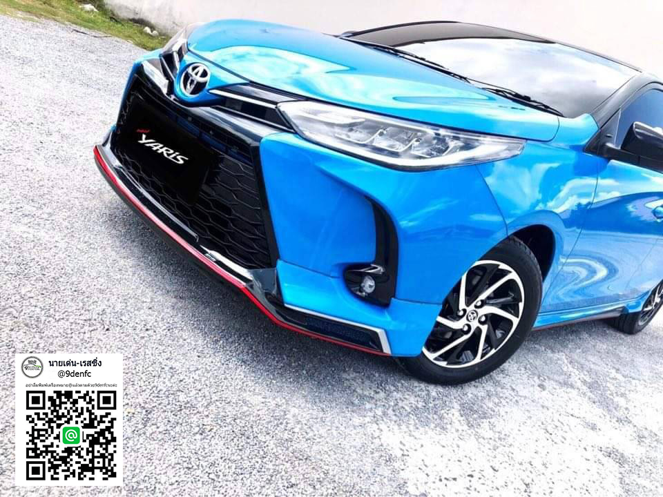 SPACE V1 ท่อคู่เดี่ยว VS Toyota Yaris Hatchback 5Drs. 2020-On [พื้นที่สำหรับคุณเห็นค่า กำหนดได้แล้วด้วยตัวคุณเอง]