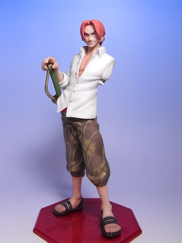 Shanks ของแท้ JP แมวทอง - POP NEO Megahouse [โมเดลวันพีช]