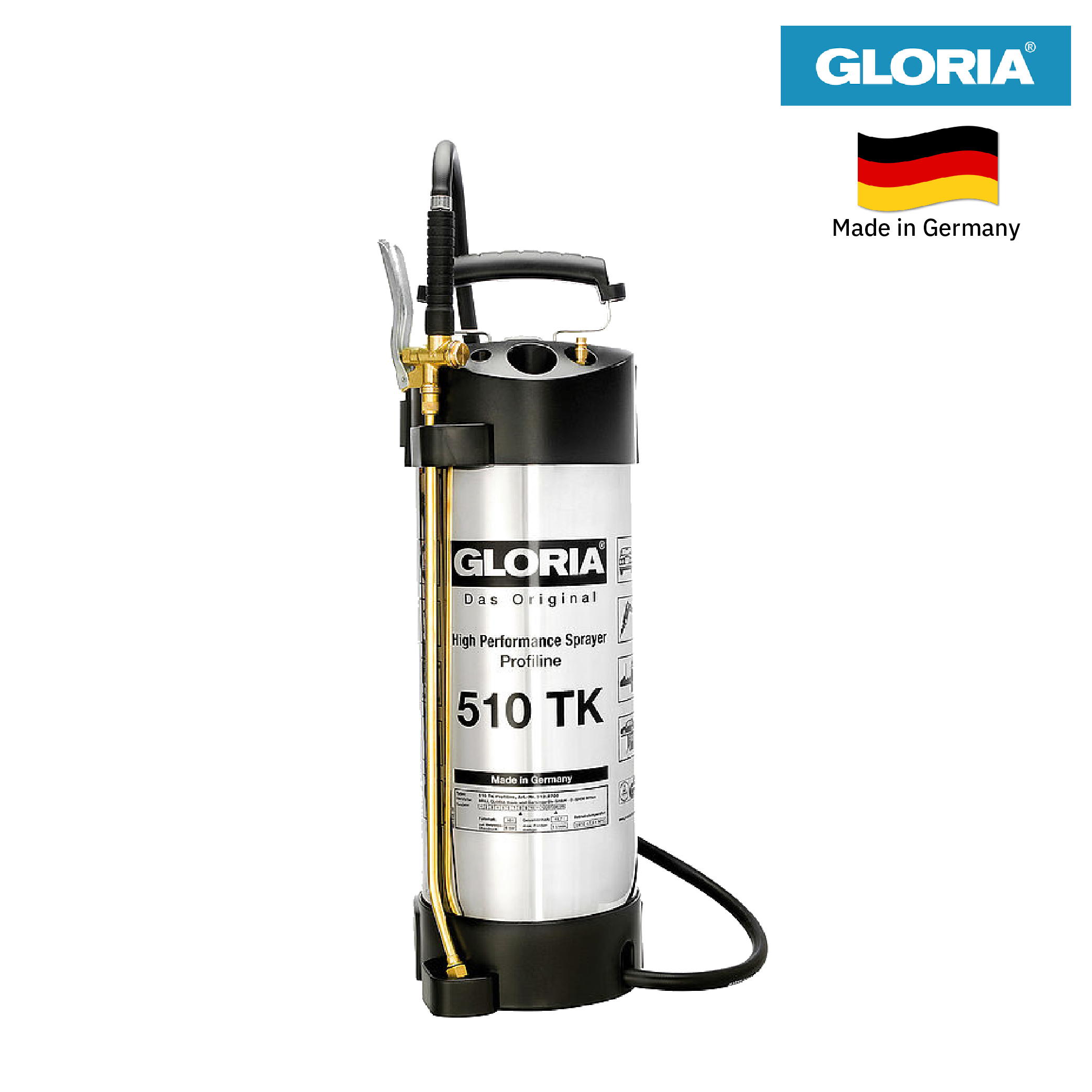 เครื่องพ่นสารเคมี Gloria รุ่น 510TK ถังสแตนเลส