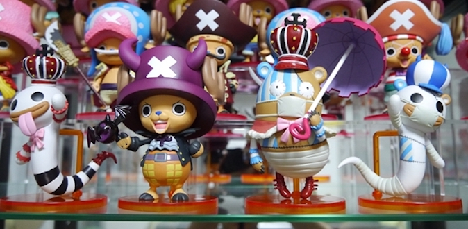 Halloween Set ของแท้ JP แมวทอง - Banpresto [โมเดลวันพีช] (4 ตัว)