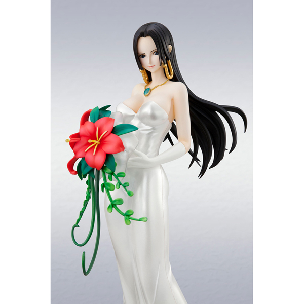 Boa Hancock Wedding ของแท้ JP แมวทอง - POP Limited Edition Megahouse [โมเดลวันพีช]