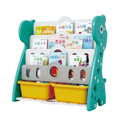 ชั้นวางหนังสือและชั้นวางของไดโนเสาร์