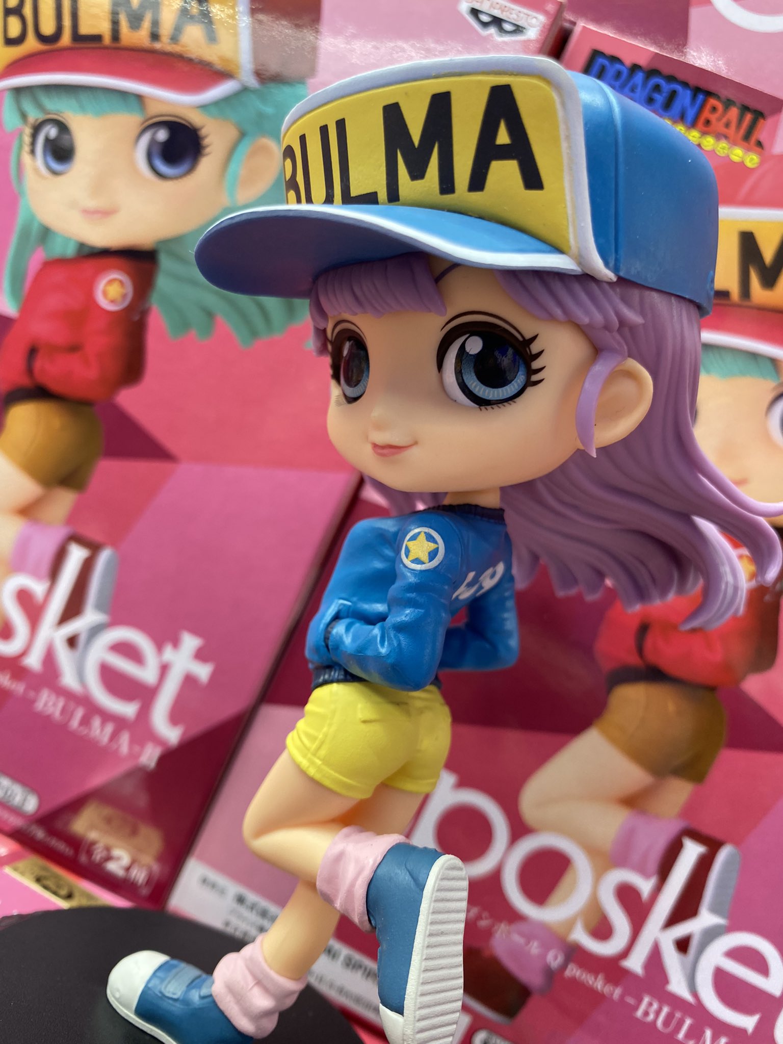 Bulma Special Color ของแท้ JP แมวทอง - Q Posket Banpresto [โมเดลดราก้อนบอล]