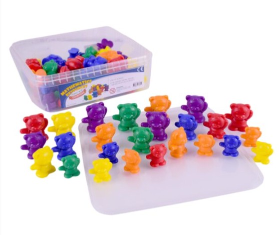 ชุดชั่งน้ำหนักอนุบาลหมีน้อย 96 ชิ้น ของเล่นเสริมพัฒนาการ, ของเล่นเด็กอนุบาล, สื่อการสอนเด็กอนุบาล