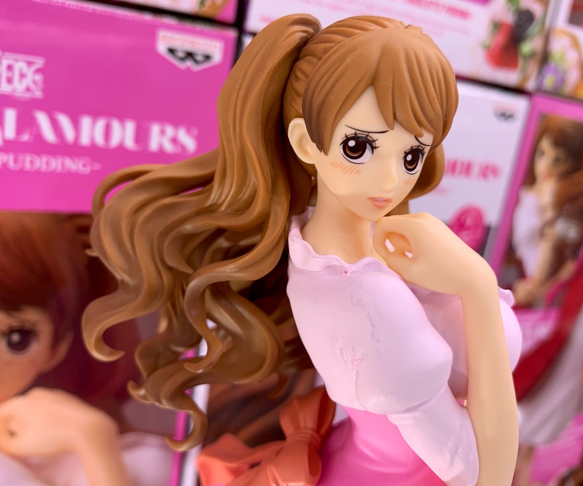 Pudding ของแท้ JP แมวทอง - Glitter & Glamours Banpresto [โมเดลวันพีช]