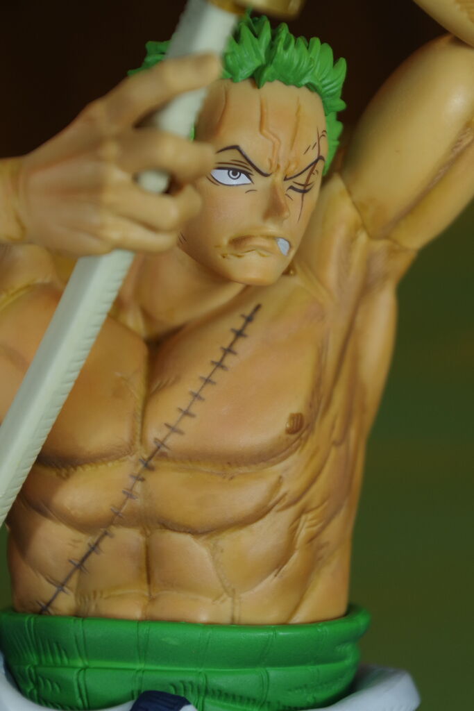 Zoro Wano (The Brush) ของแท้ JP แมวทอง - Super Master Stars Piece Banpresto [โมเดลวันพีช]