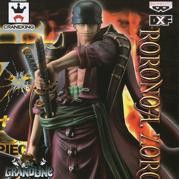 Zoro Film Z ของแท้ JP แมวทอง - Grandline Men Banpresto [โมเดลวันพีช]