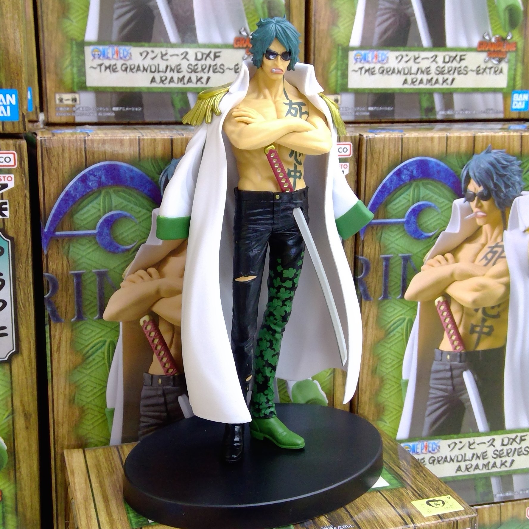 Ryokugyu ( Aramaki ) ของแท้ JP แมวทอง - Grandline Series Extra Banpresto [โมเดลวันพีช]