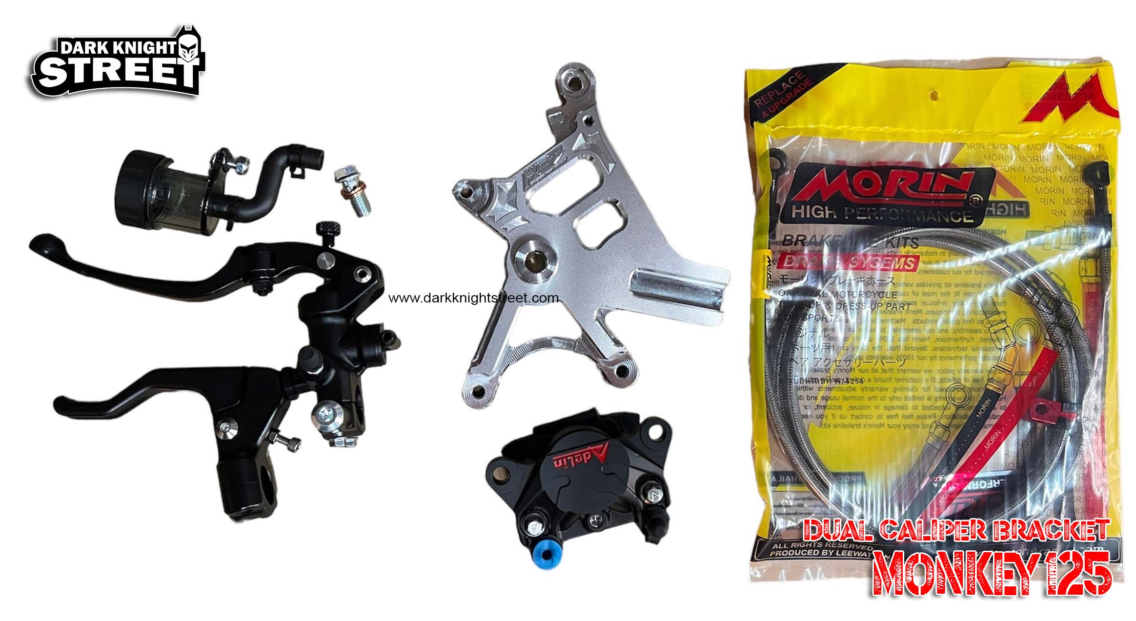 Full Handbrake setup for Honda Monkey125