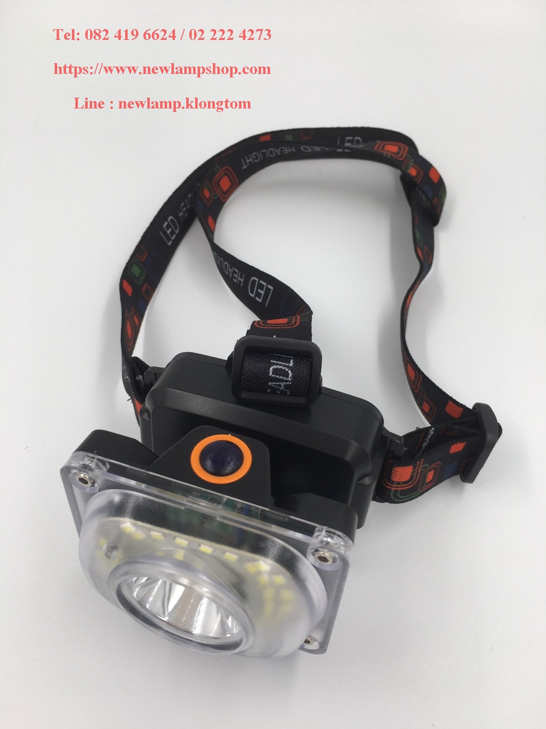 ไฟฉายคาดหัว/ไฟฉายส่องกบ LED LL-6651