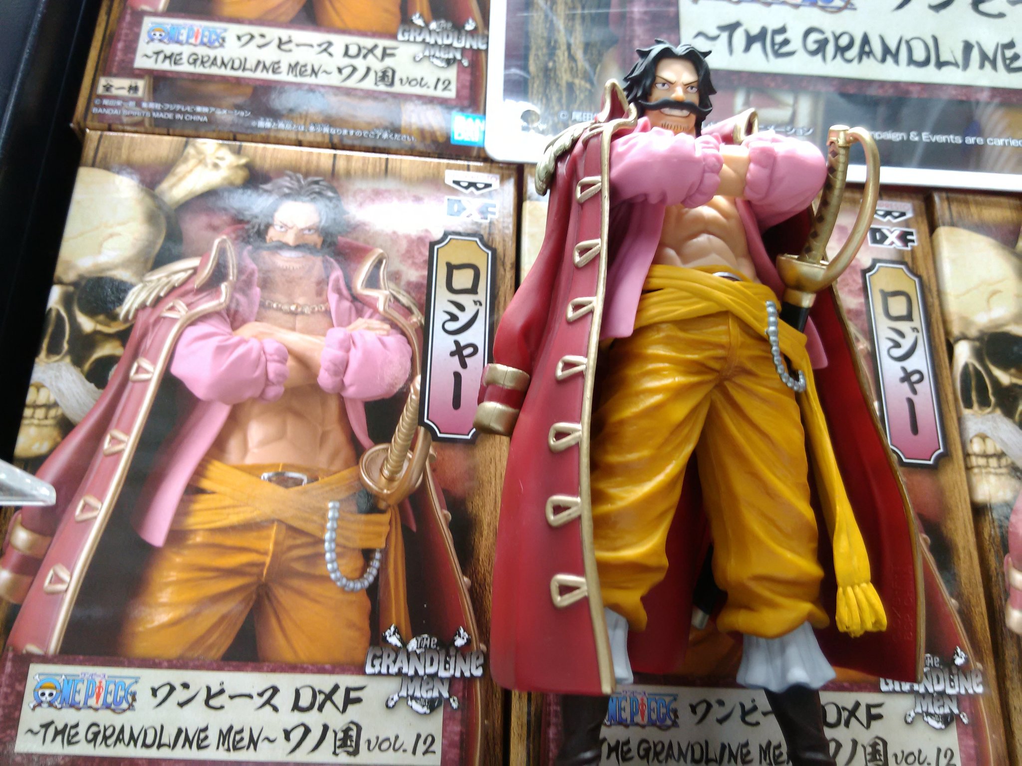 Roger Wano ของแท้ JP แมวทอง - Grandline Men Banpresto [โมเดลวันพีช]