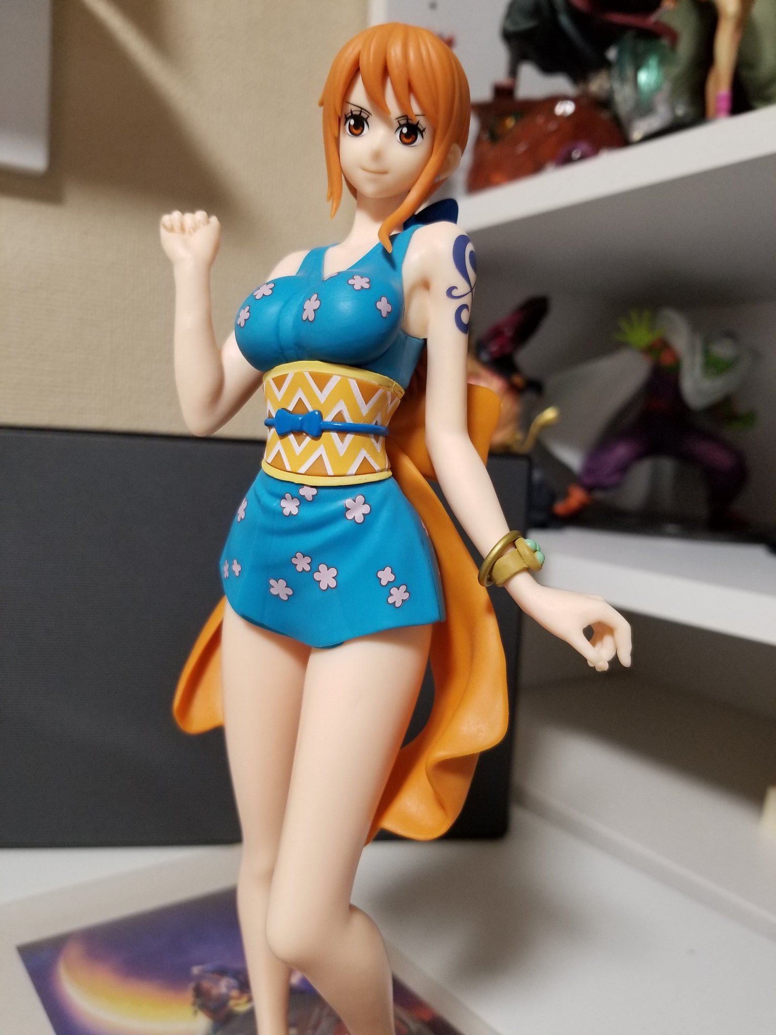 Nami Wano ของแท้ JP แมวทอง - Ichiban Kuji Banpresto [โมเดลวันพีช]