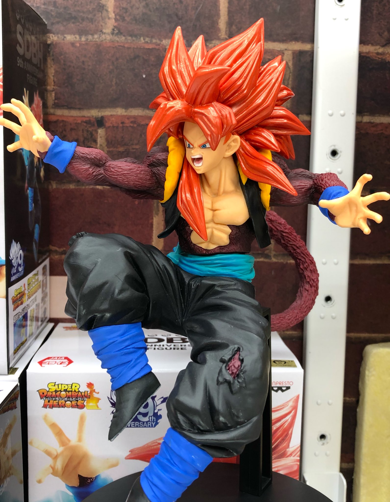 Gogeta Xeno Super Saiyan 4 ของแท้ JP แมวทอง - Banpresto [โมเดลดราก้อนบอล]