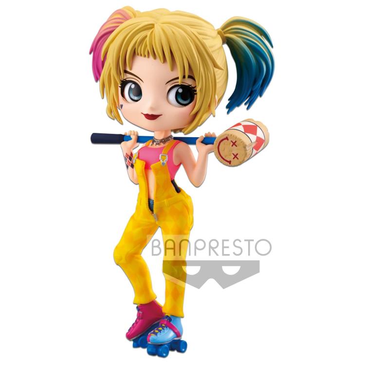 Harley Quinn - Pastel Color ของแท้ JP - Q Posket Banpresto [โมเดล DC]