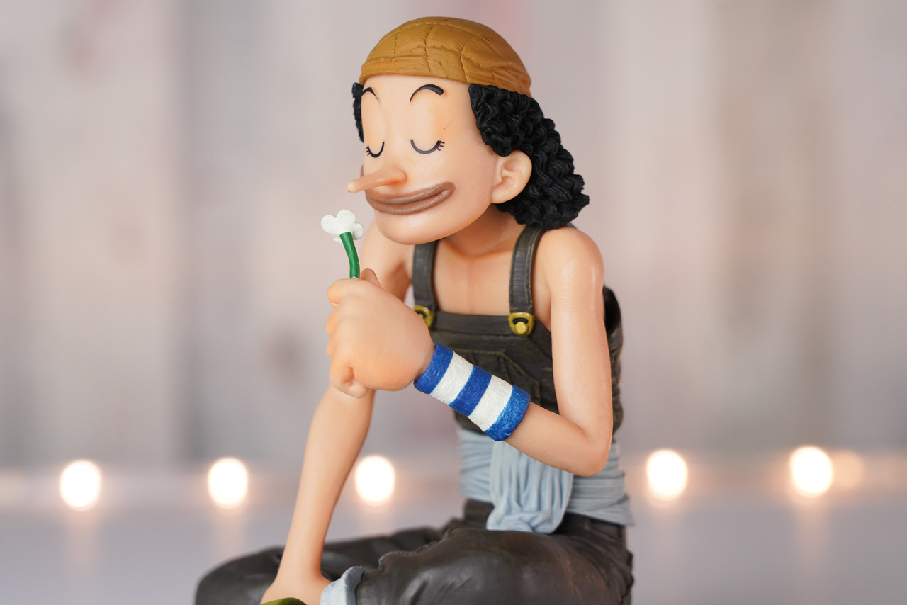 Usopp ของแท้ JP แมวทอง - Banpresto World Figure Colosseum [โมเดลวันพีช]