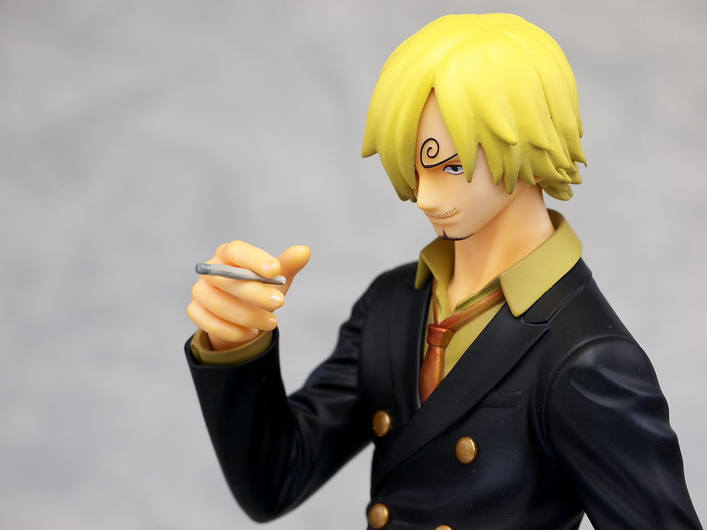 Sanji ของแท้ JP แมวทอง - POP Sailing Again Megahouse [โมเดลวันพีช]