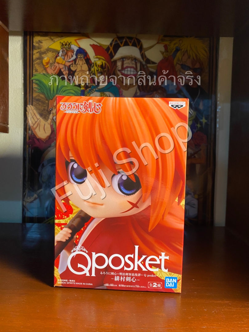 Kenshin ของแท้ JP - Q posket Banpresto [โมเดล Rurouni Kenshin]