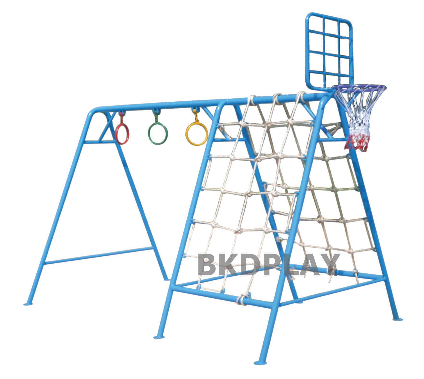 บาร์ไต่ห่วงโหน, เครื่องเล่นสนามกลางแจ้ง , เครื่องเล่นสนามแบบเหล็ก,ชิงช้า,สไลเดอร์,โยกเยกเหล็ก, ม้าหมุน, OutdoorPlayground, ราคาโรงงาน ขนาด 150x200x180 ซม.