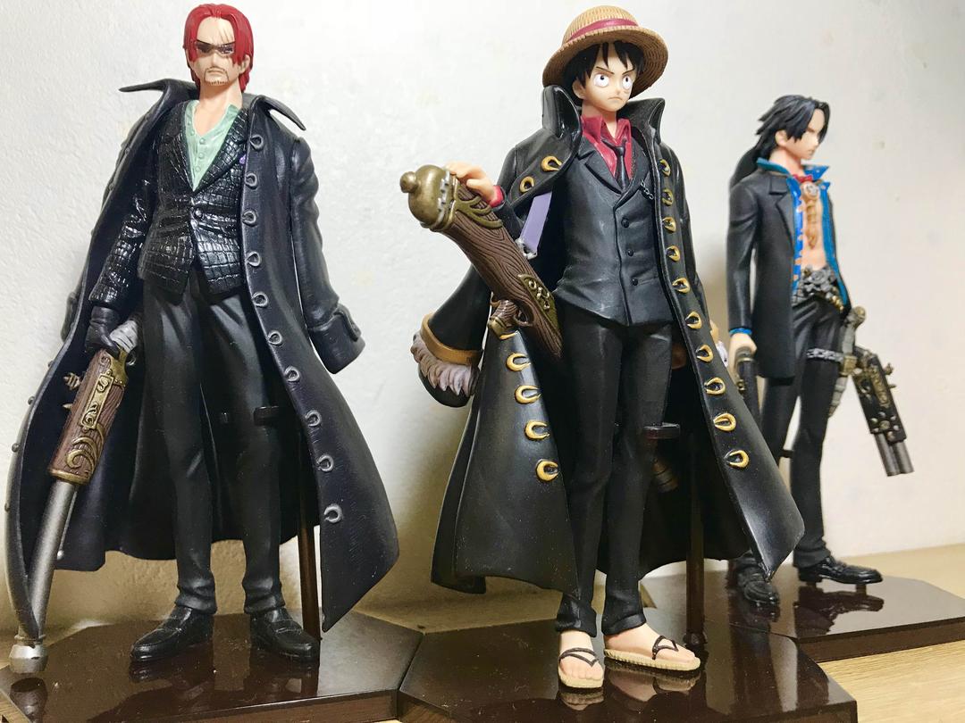 Strong World Set ของแท้ JP แมวทอง - Super Styling Bandai [โมเดลวันพีช] (3 ตัว)