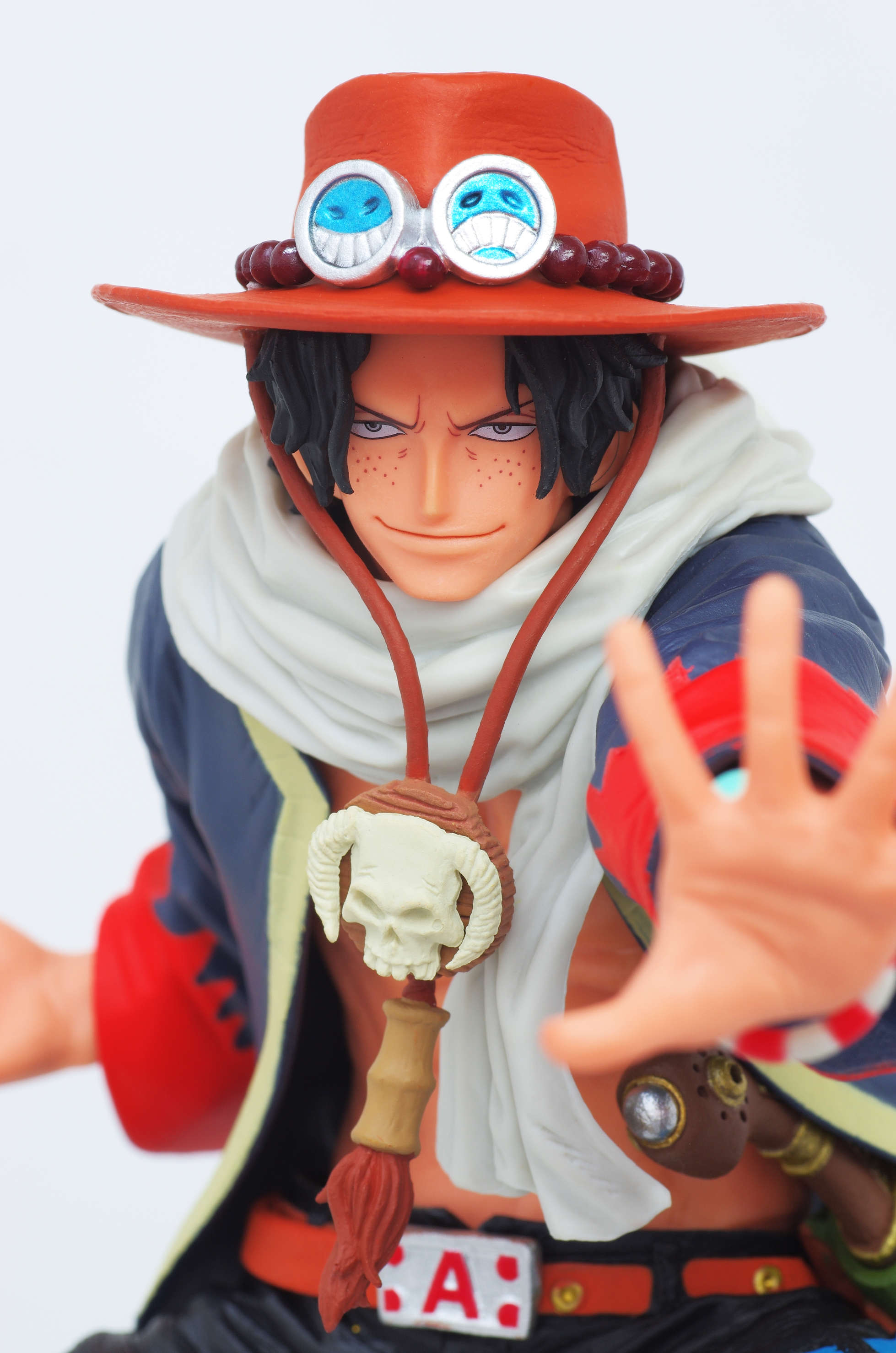 Ace ของแท้ JP แมวทอง - King of Artist Banpresto [โมเดลวันพีช]