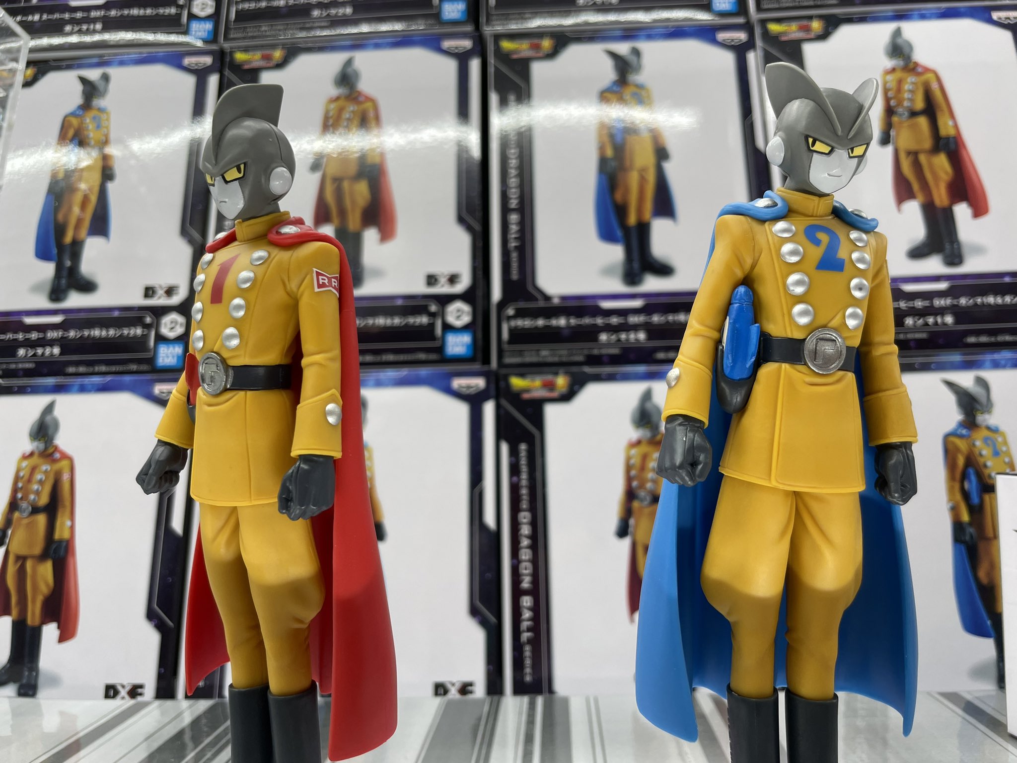 Gamma Set ของแท้ JP แมวทอง - DXF Banpresto [โมเดลดราก้อนบอล] (2 ตัว)