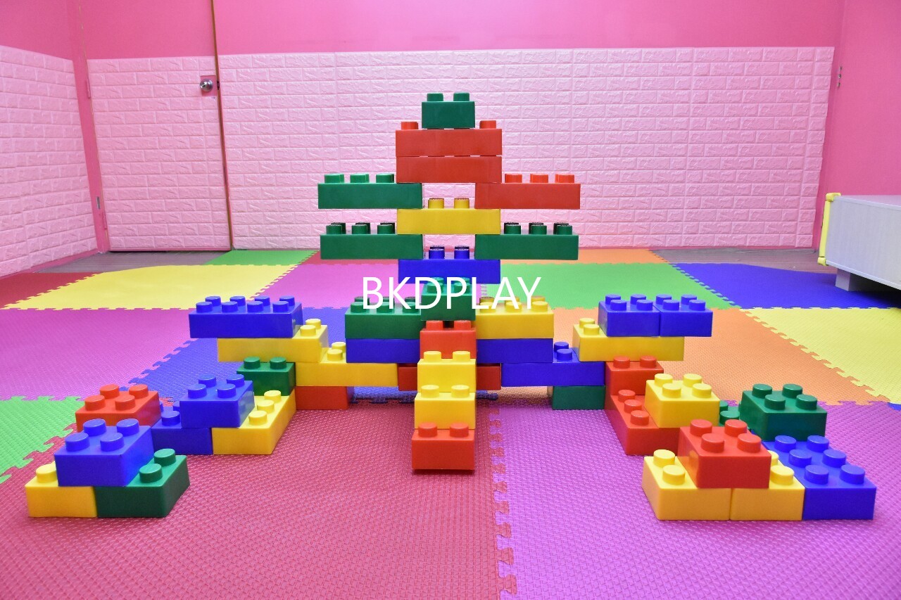 ตัวต่อใหญ่ เลโก้ยักษ์ จำนวน 45 ชิ้นต่อชุด พลาสติกหนาพิเศษ, บล็อคยักษ์ บล็อกพลาสติก ตัวต่อจัมโบ้ ตัวต่อยักษ์ ของเล่นเด็ก ของเล่นเสริมพัฒนาการ พร้อมส่ง