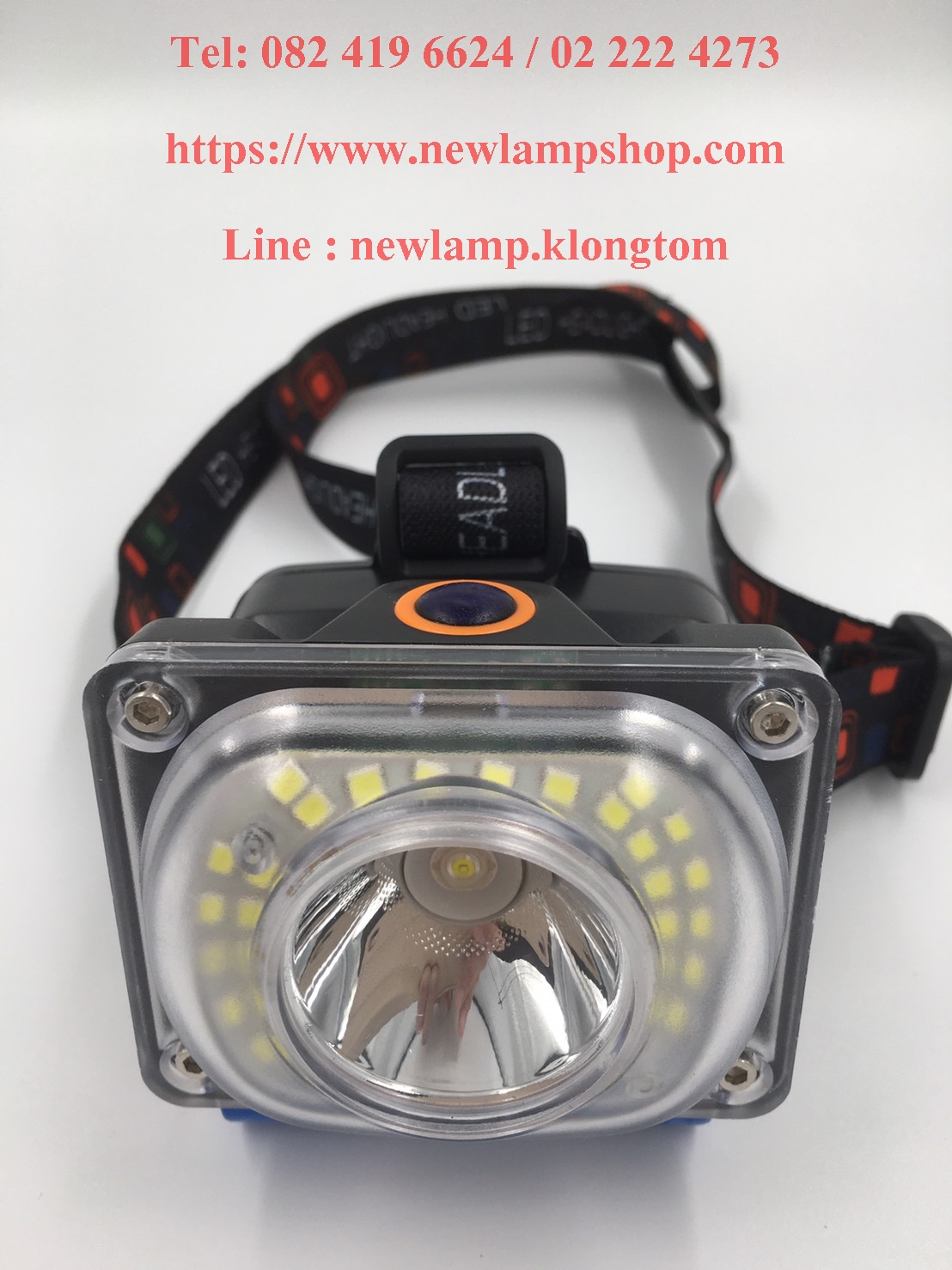 ไฟฉายคาดหัว/ไฟฉายส่องกบ LED LL-6651
