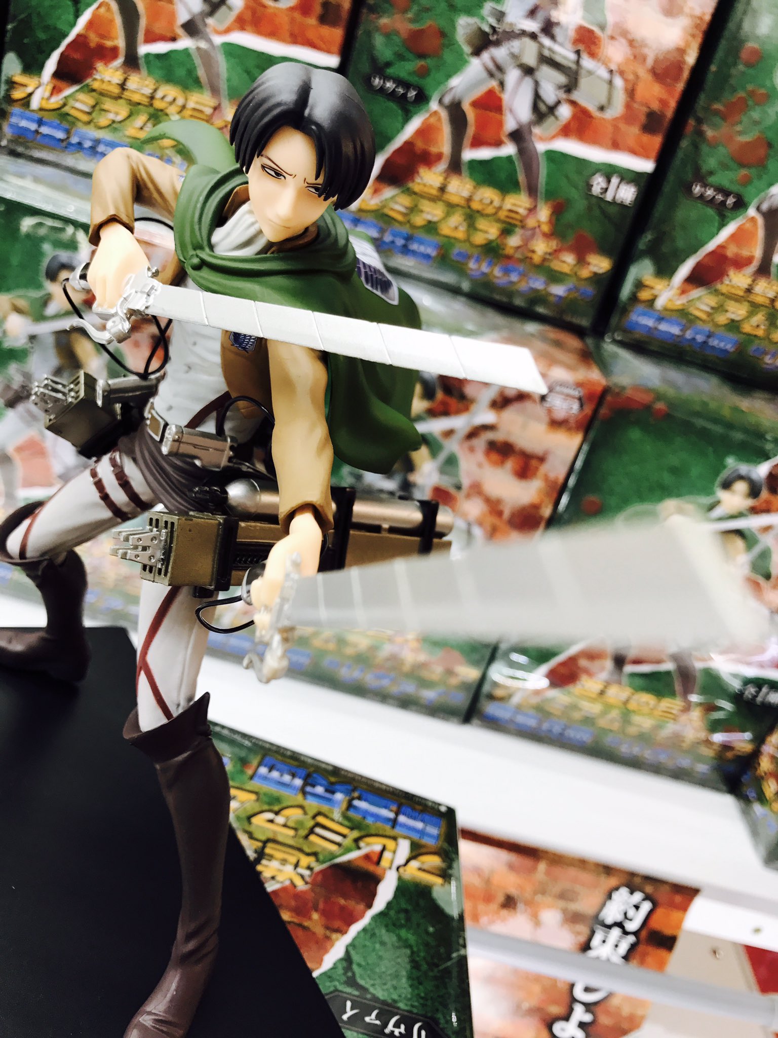 Levi ของแท้ JP - Sega [โมเดล Attack on Titan]