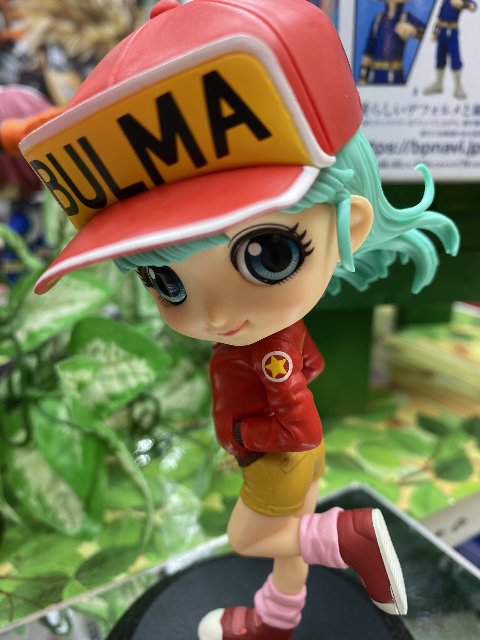 Bulma ของแท้ JP แมวทอง - Q Posket Banpresto [โมเดลดราก้อนบอล]