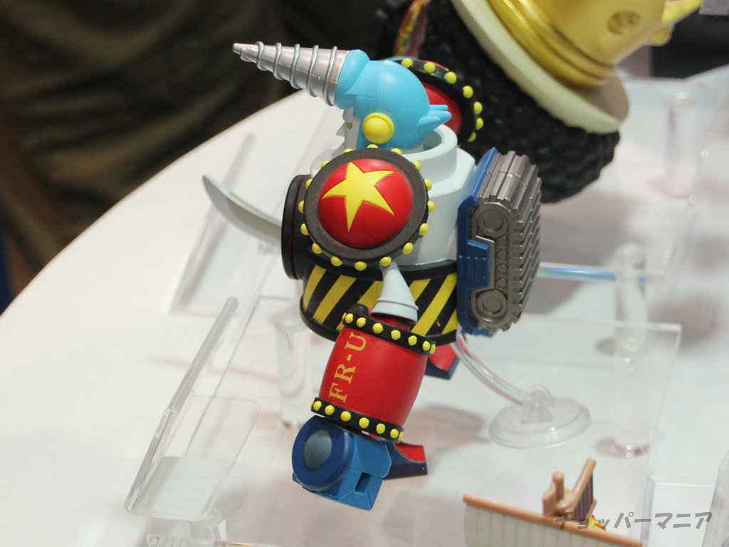 Franky ของแท้ JP แมวทอง - Chara Bank Megahouse [โมเดลวันพีช]