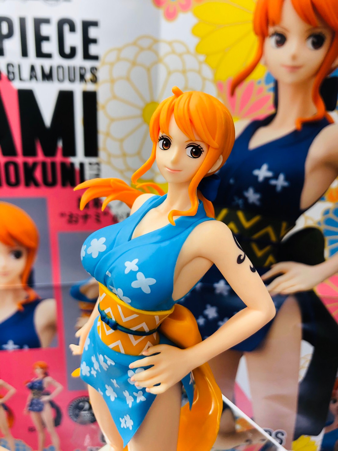 Nami Wanokuni Style ของแท้ JP แมวทอง - Glitter & Glamours Banpresto [โมเดลวันพีช]