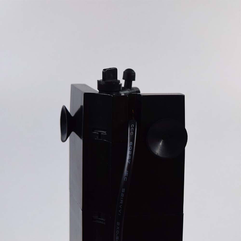 ปั้มน้ำพร้อมกรองติดตั้งเข้ากับมุมตู้ SOBO WP-707C ใช้ได้ทั้งน้ำจืดและน้ำเค็ม