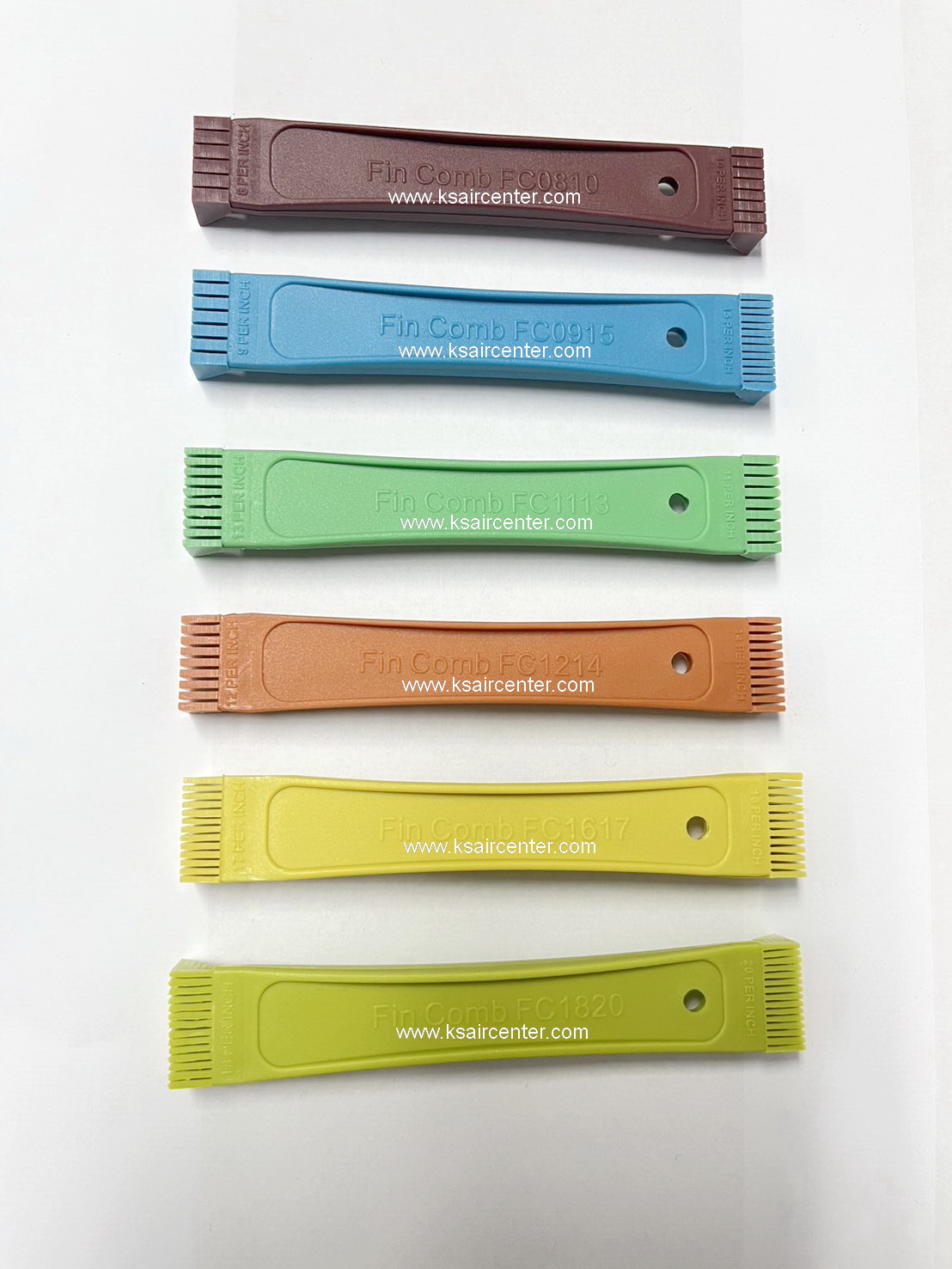 ชุด หวีแต่งรังผึ้ง ฟินคอยล์ WILTON (รหัสสินค้า 093026)