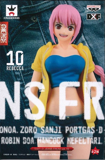 Rebecca Special Color ของแท้ JP แมวทอง - Jeans Freak Banpresto [โมเดลวันพีช]