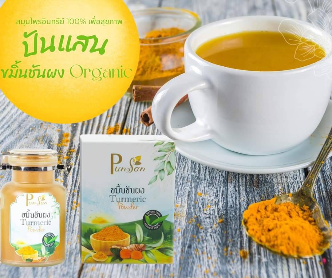 ผงขมิ้นชันอินทรีย์ Tumeric Powder Organic