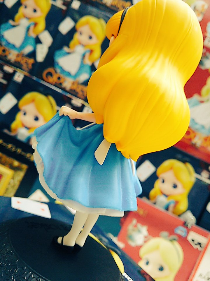 Alice - Normal Color ของแท้ JP - Q Posket Banpresto [โมเดล Disney]