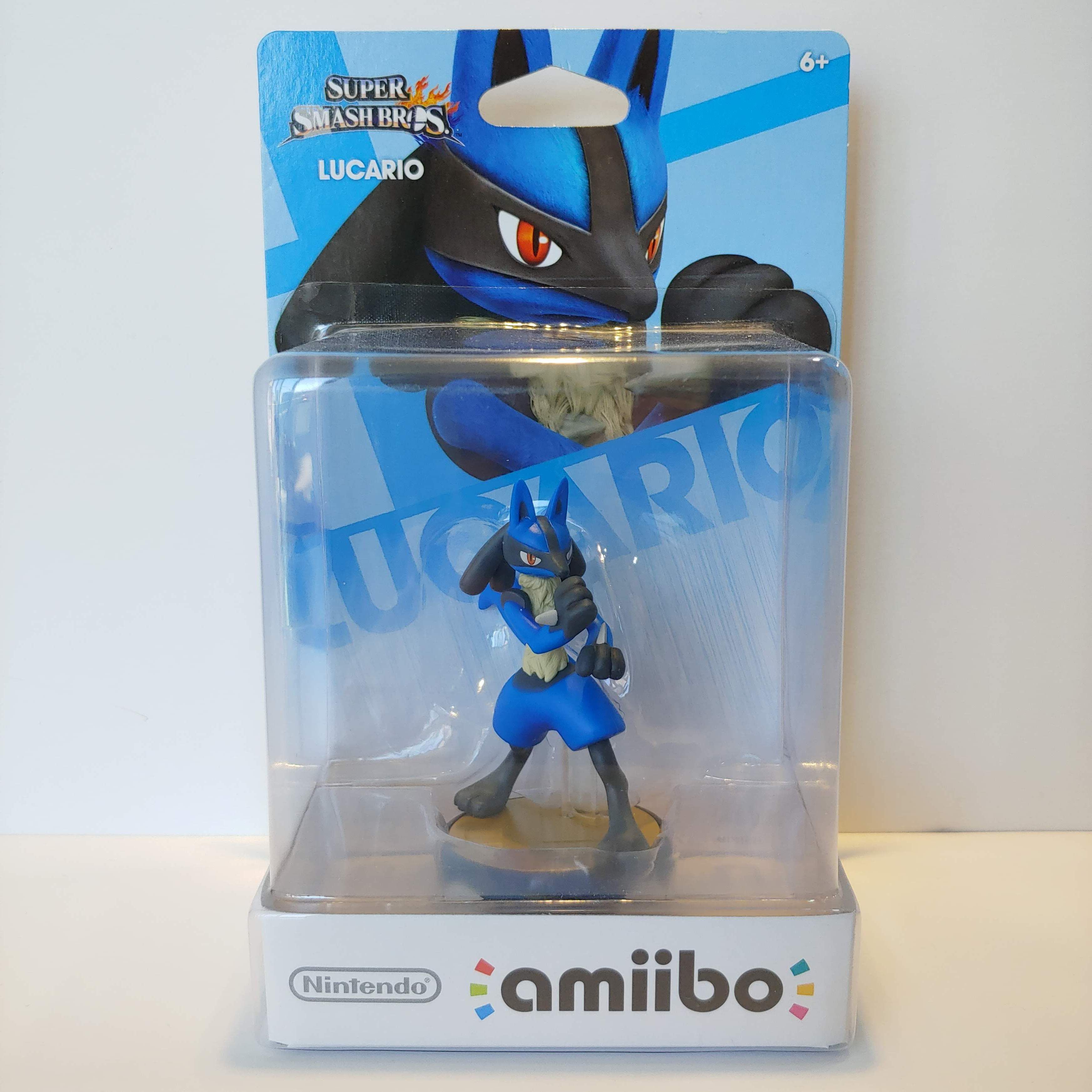Lucario ของแท้ JP - Amiibo Nintendo [โมเดลโปเกมอน]