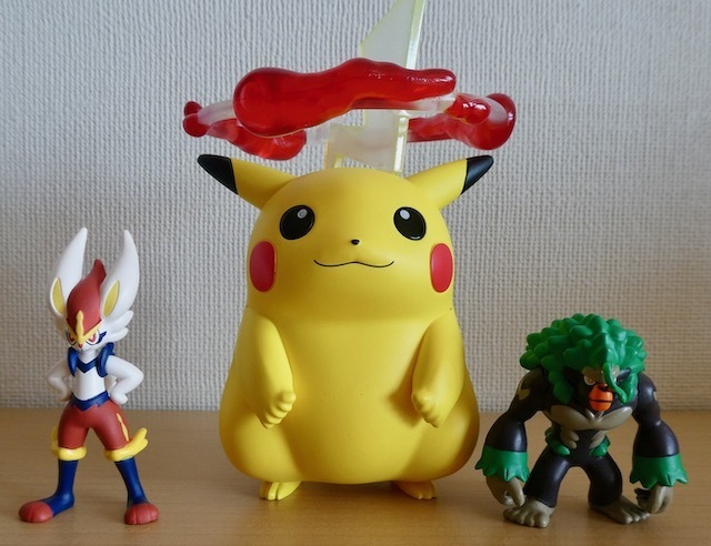 Pikachu Gigantamax ของแท้ JP - Monster Collection Takara Tomy [โมเดลโปเกมอน]