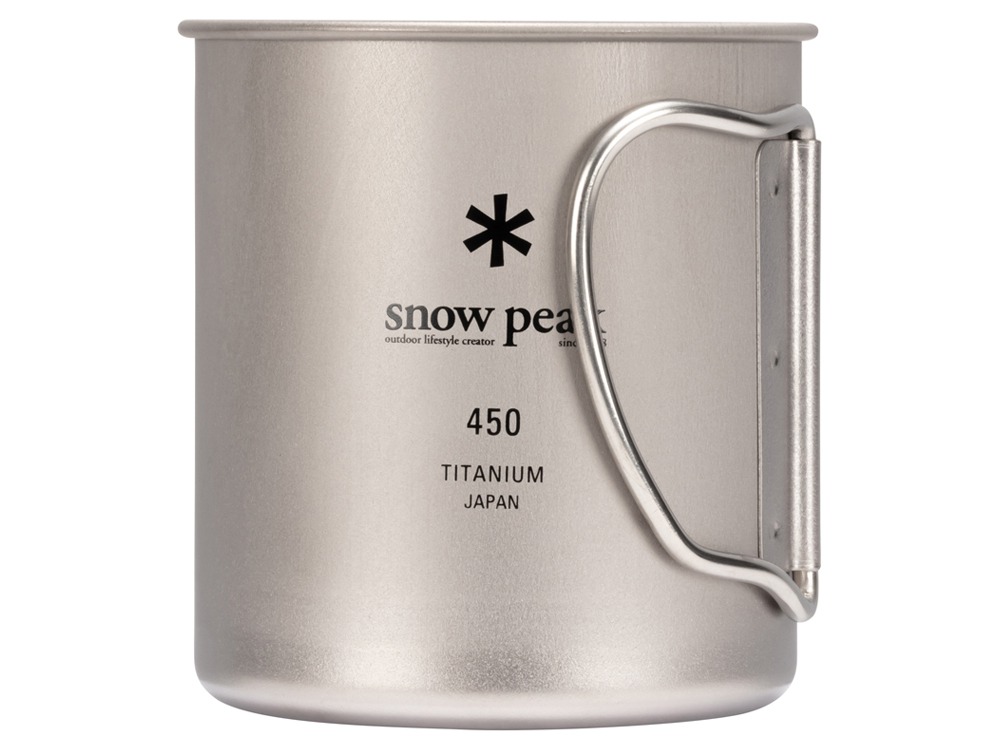 SnowPeak Titanium Single Cup 450 MG-143