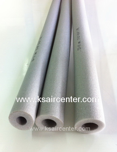 โฟมหุ้มท่อ สีเทา ขนาด 3/8 (10-10 mm)