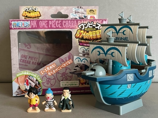 Marine Ship ของแท้ JP แมวทอง - Chara Bank Megahouse [โมเดลเรือวันพีช]