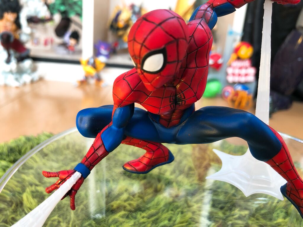 Spider Man ของแท้ JP - Furyu [โมเดล Marvel]