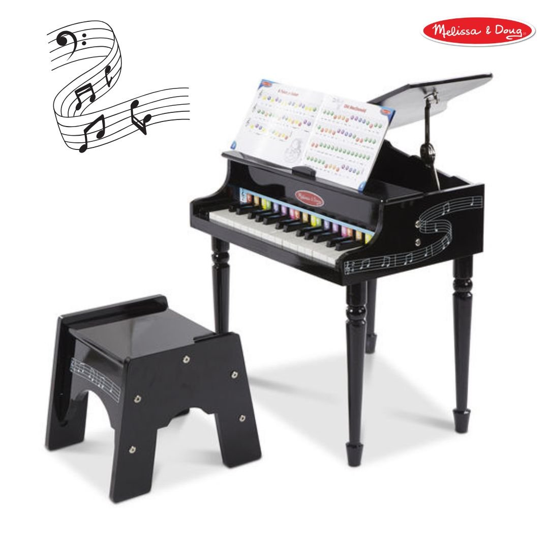 เปียโนเด็ก,เครื่องดนตรีสำหรับเด็ก,ของเล่นจำลอง,ของเล่นเสริมพัฒนาการ ,ของเล่นไม้, สื่อการสอนอนุบาลพร้อมส่ง