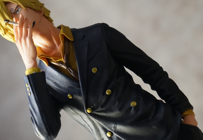 Sanji ของแท้ JP แมวทอง - King of Artist Banpresto [โมเดลวันพีช]