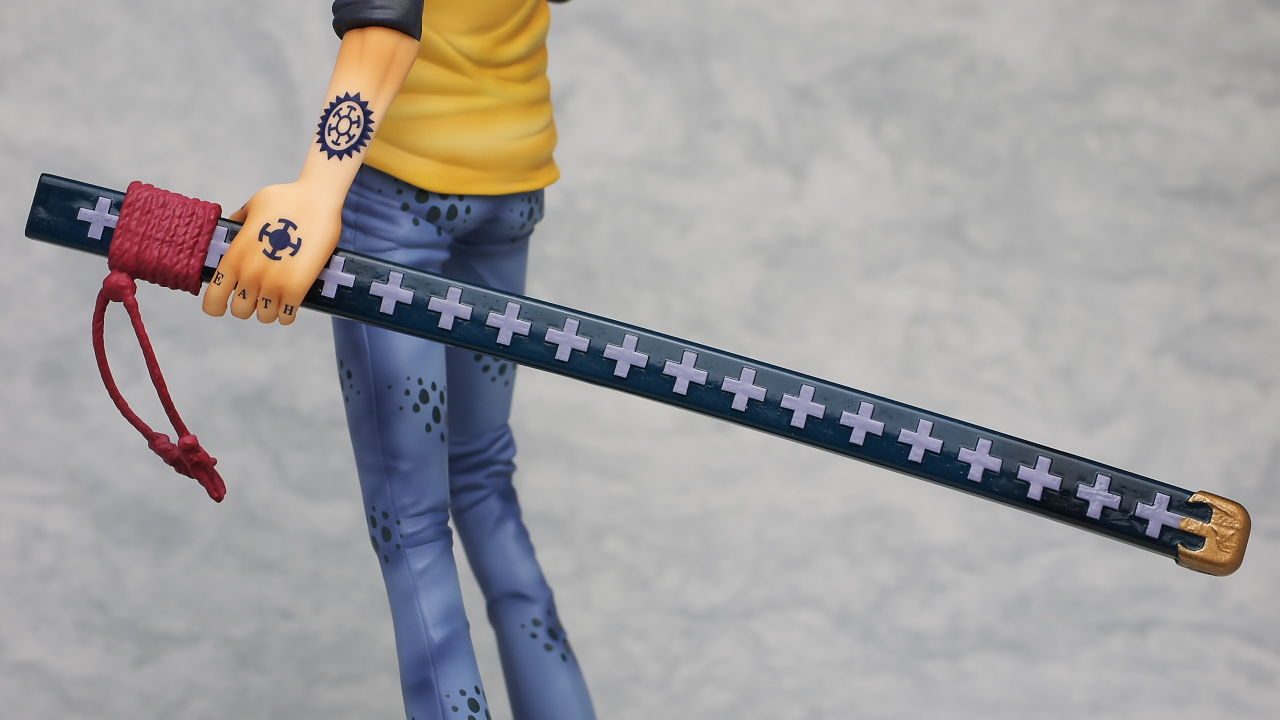 Law ของแท้ JP แมวทอง - POP Deluxe Megahouse [โมเดลวันพีช]