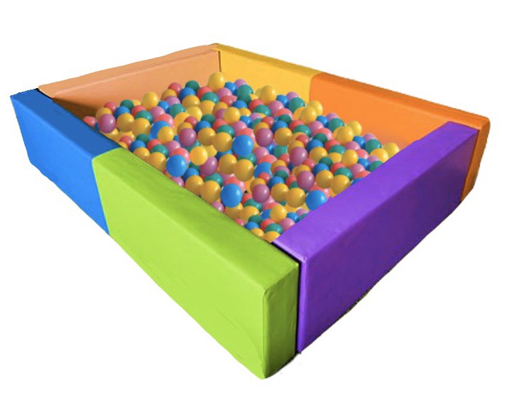 บ่อบอล คอกกั้นเด็ก ฝึกยืน นวมนิ่ม หนัง pvc, พร้อมส่ง